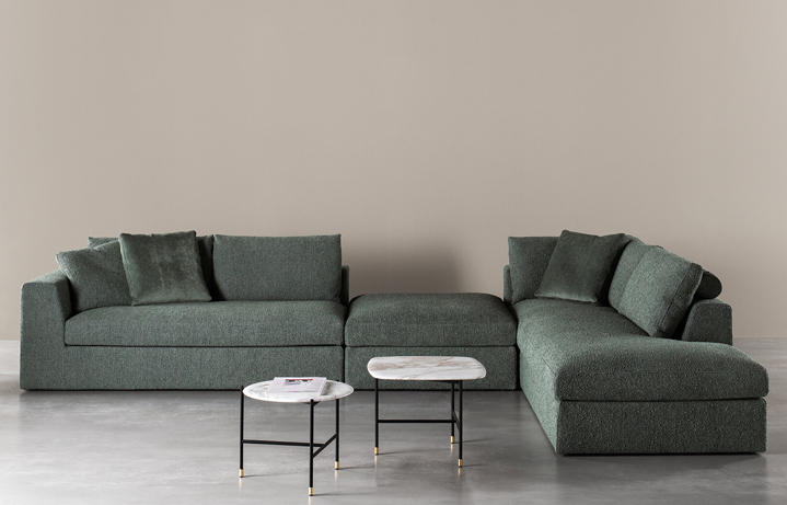 sofa louis by meridiani